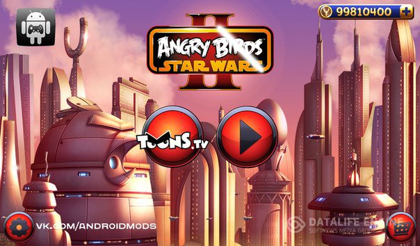 Скачать Angry Birds Star Wars 2 для android