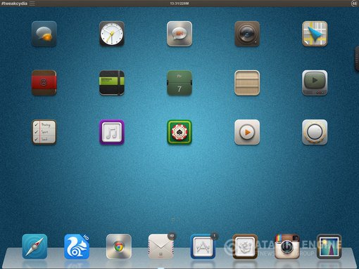 Название: Motif Theme for iPad