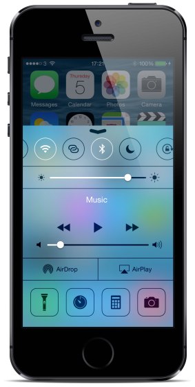 iOS 8 позволяет настраивать переключатели в Центре управления