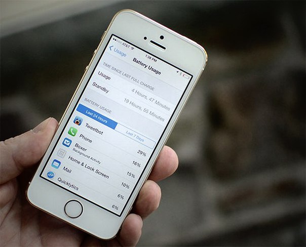 В iOS 8 теперь можно видеть приложения разряжающие аккумулятор!