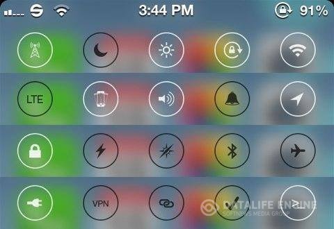 Название: iOS 7 Control Toggle Icons