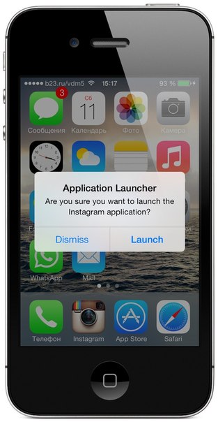 Название: Confirm Launch iOS 7