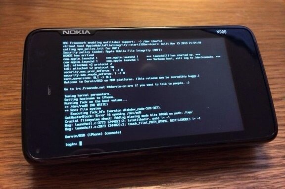   ХакерWinocm портировал ядро iOS на смартфон Nokia